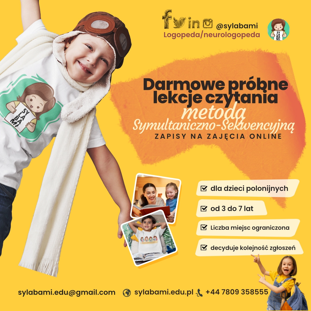 Darmowe lekcje czytania metodą symultaniczno-sekwencyjną